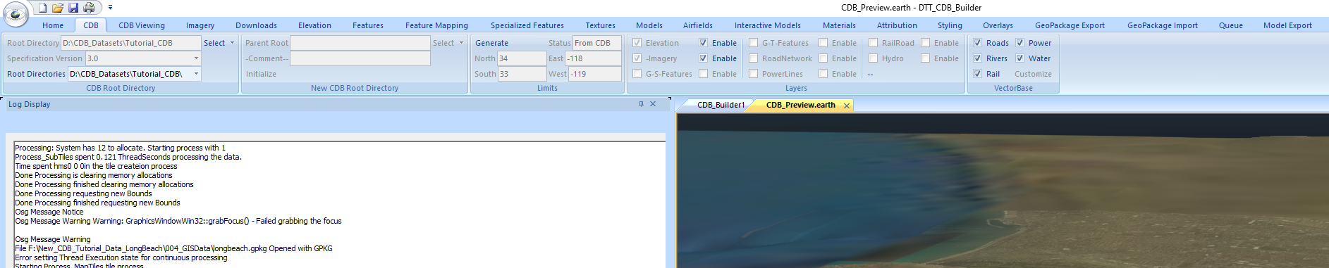 CDB Common Database Creation Software Tutorial